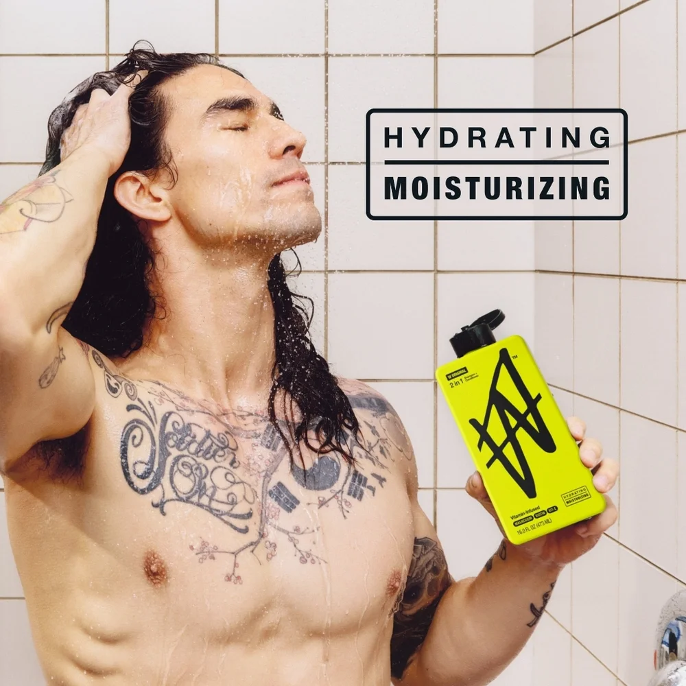 W by Jake Paul Hydrating 2in1‎ Shampoo & Conditioner for All Hair Types Original